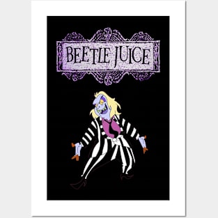 Cartoon Beetlejuice Posters and Art